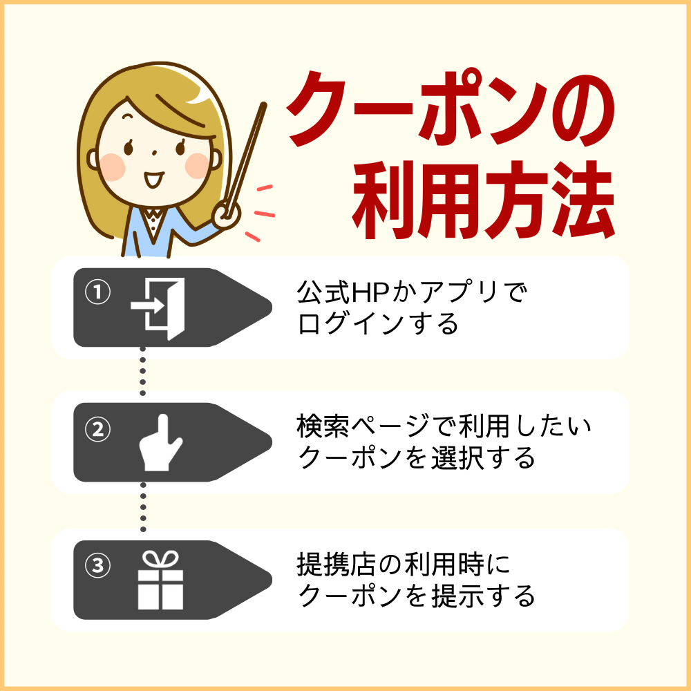 dポイントクラブのクーポンを利用する方法