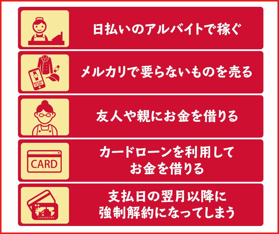 まとまったお金が手元にないなら急ピッチでお金を作る