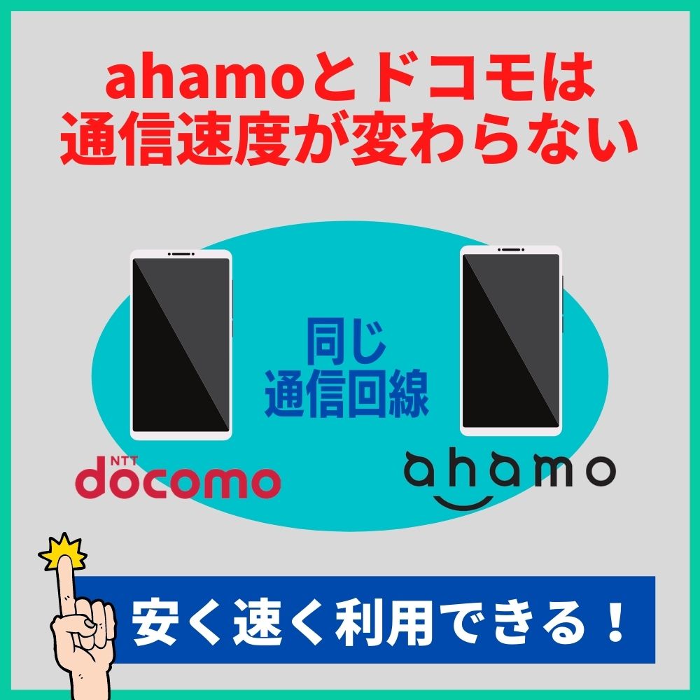 ahamoの通信速度の評判・実測はドコモと同じ?5G対応もエリアは限られる